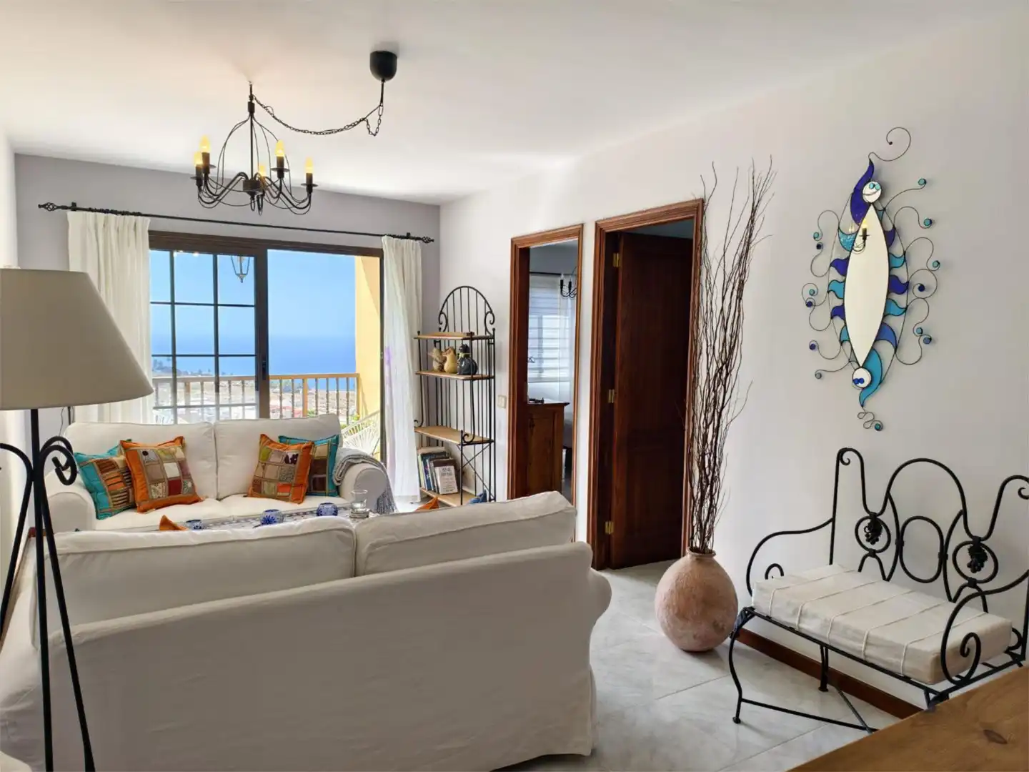 Piso en venta en Calle Siete Fuentes, 10, Los Realejos pueblo Sala de estar de Piso en venta en Los Realejos con Trastero y Balcón