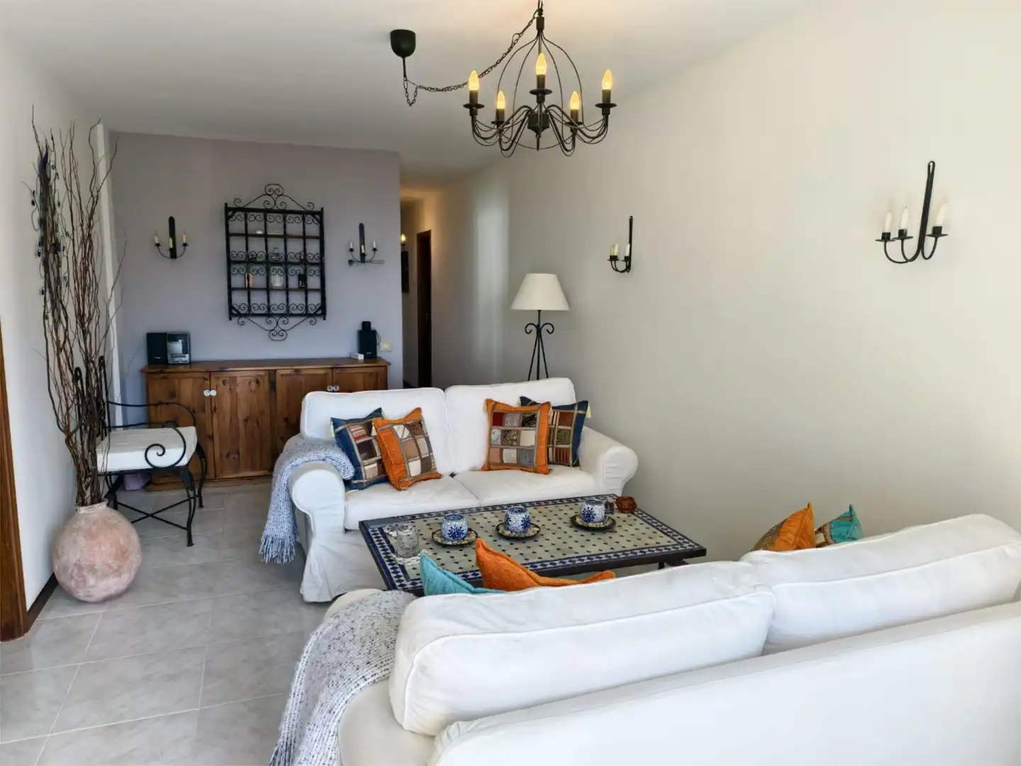 Piso en venta en Calle Siete Fuentes, 10, Los Realejos pueblo Sala de estar de Piso en venta en Los Realejos con Trastero y Balcón