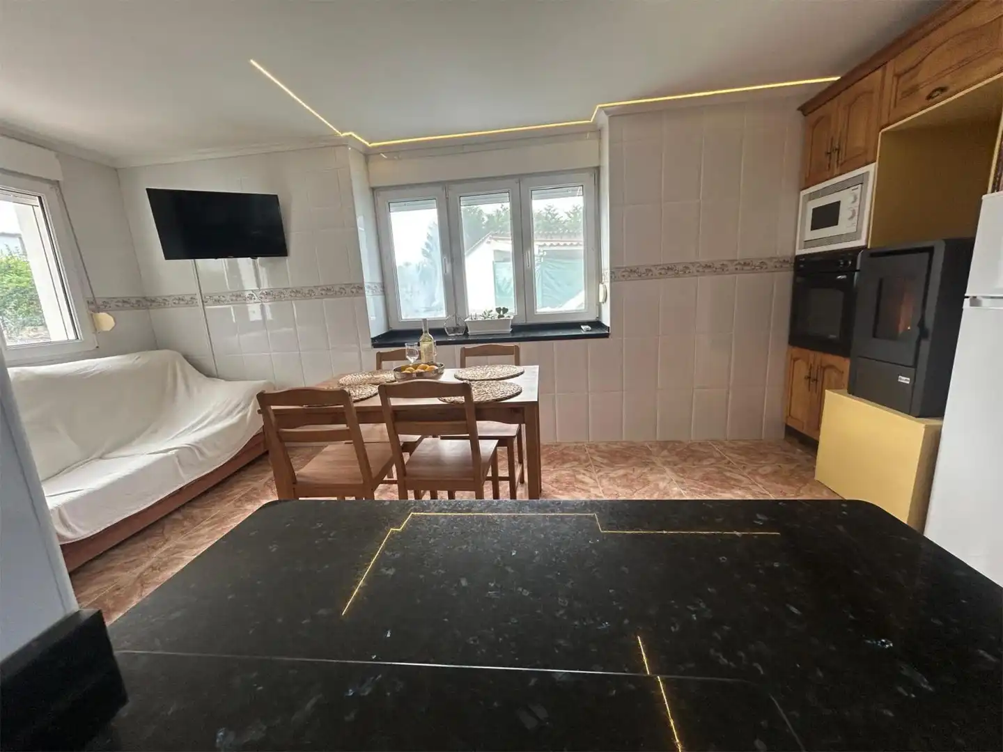 Kitchen of Houses for rent in Cudillero  with Heating, Private garden and Parquet flooring