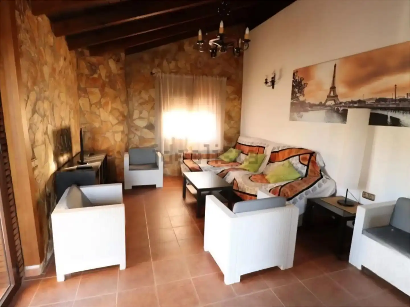 Casa o chalet de alquiler en Lugar Urique, 121, Centro Sala de estar de Casa o chalet de alquiler en Alhaurín El Grande con Aire acondicionado, Jardín privado y Terraza