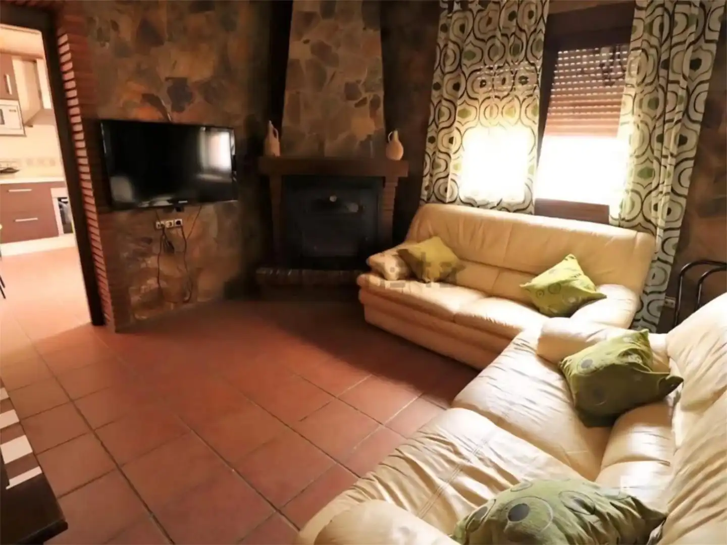 Casa o chalet de alquiler en Lugar Urique, 121, Centro Sala de estar de Casa o chalet de alquiler en Alhaurín El Grande con Aire acondicionado, Jardín privado y Terraza