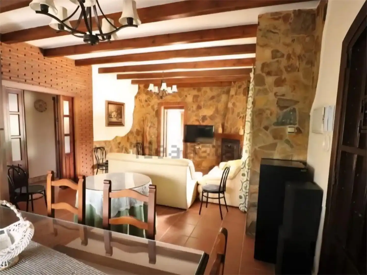 Casa o chalet de alquiler en Lugar Urique, 121, Centro Sala de estar de Casa o chalet de alquiler en Alhaurín El Grande con Aire acondicionado, Jardín privado y Terraza