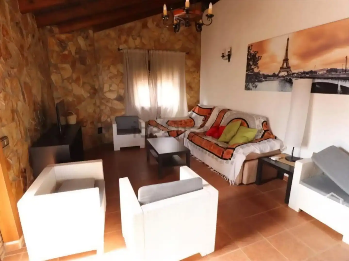 Casa o chalet de alquiler en Lugar Urique, 121, Centro Sala de estar de Casa o chalet de alquiler en Alhaurín El Grande con Aire acondicionado, Jardín privado y Terraza