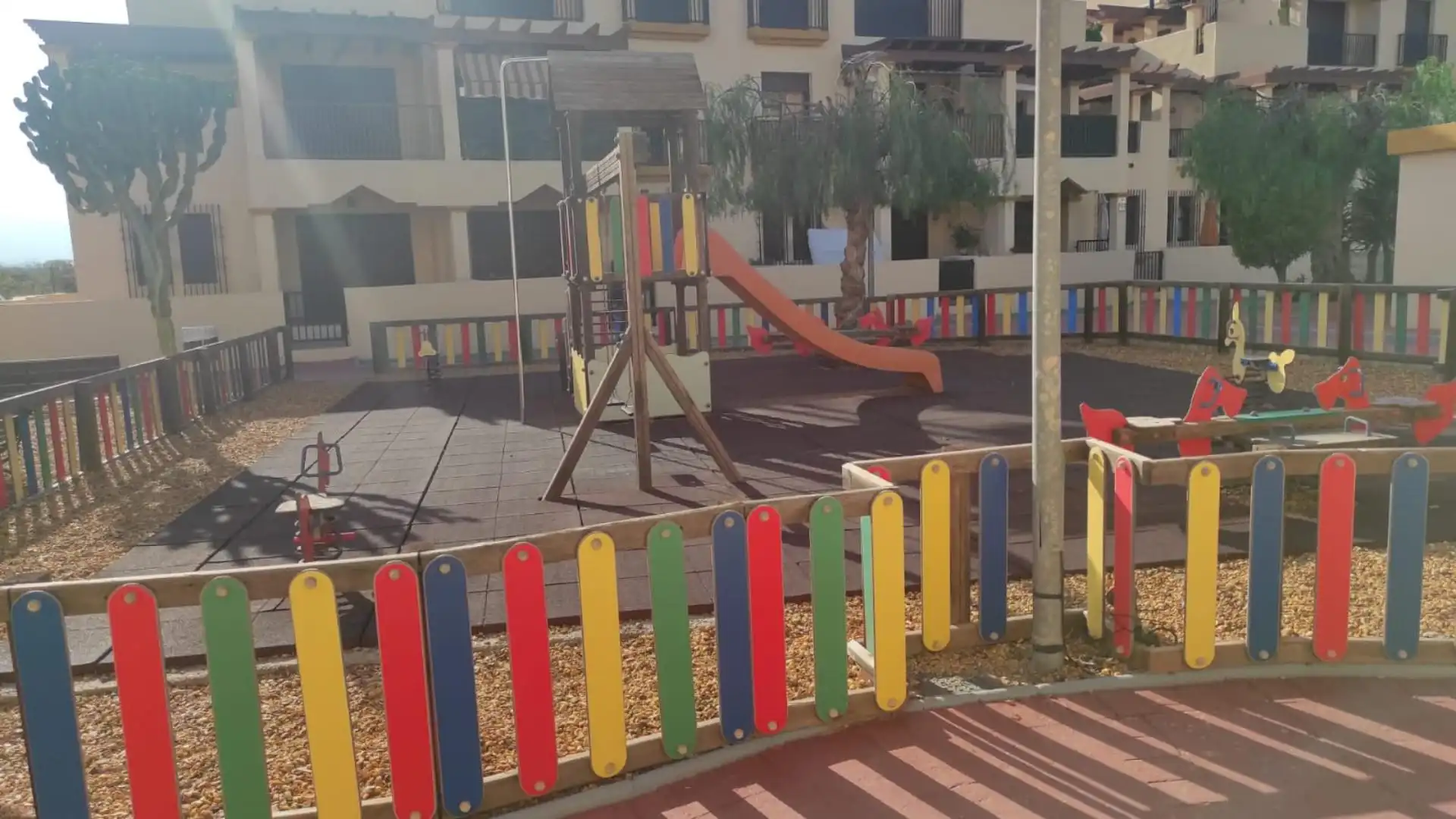 Vista exterior de Apartament de lloguer en Vera amb Aire condicionat, Calefacció i Jardí privat