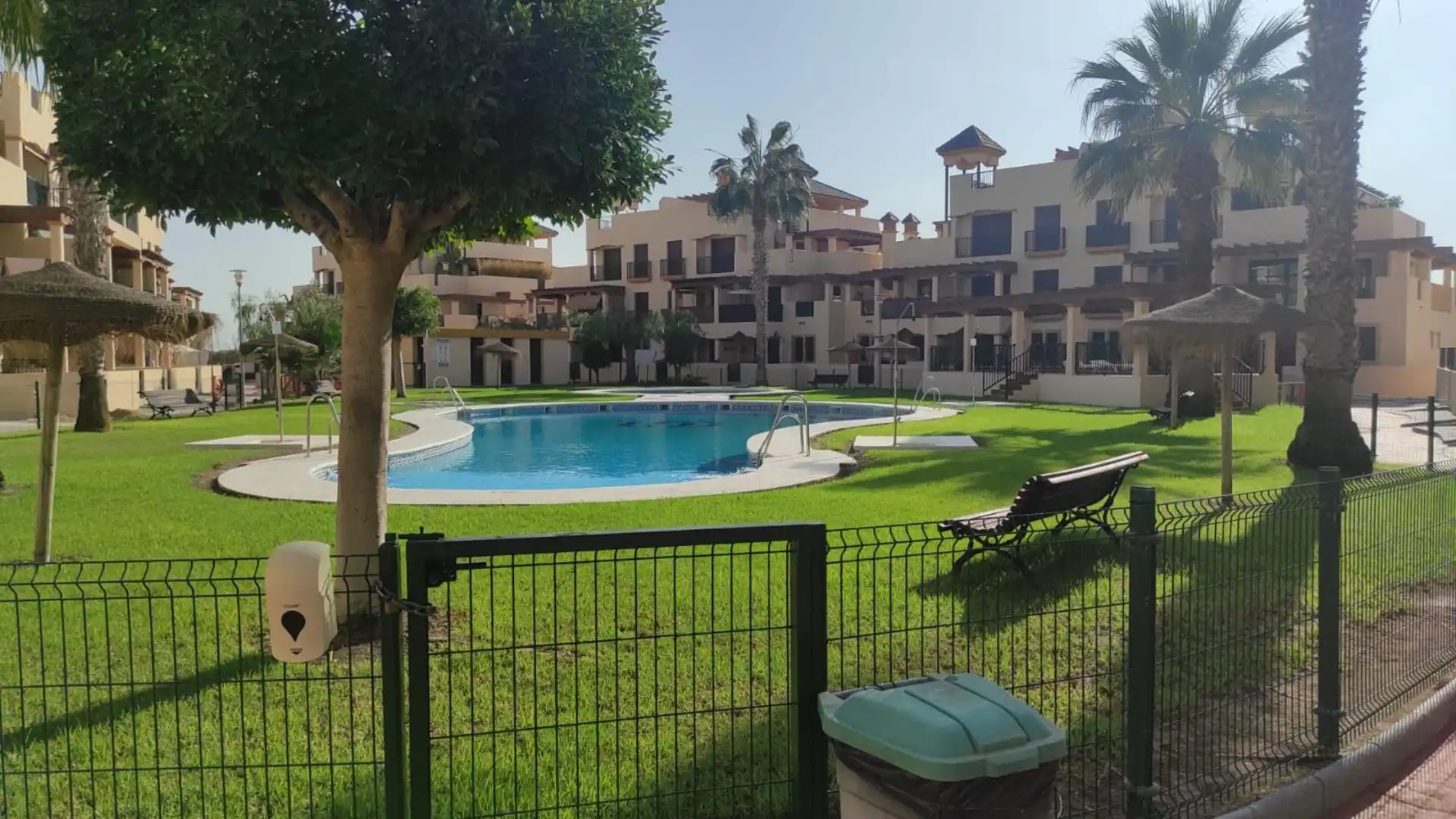 Jardí de Apartament de lloguer en Vera amb Aire condicionat, Calefacció i Jardí privat