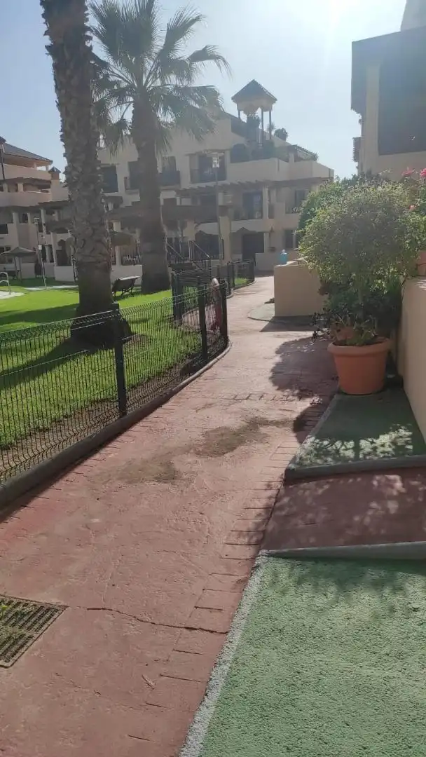 Vista exterior de Apartament de lloguer en Vera amb Aire condicionat, Calefacció i Jardí privat