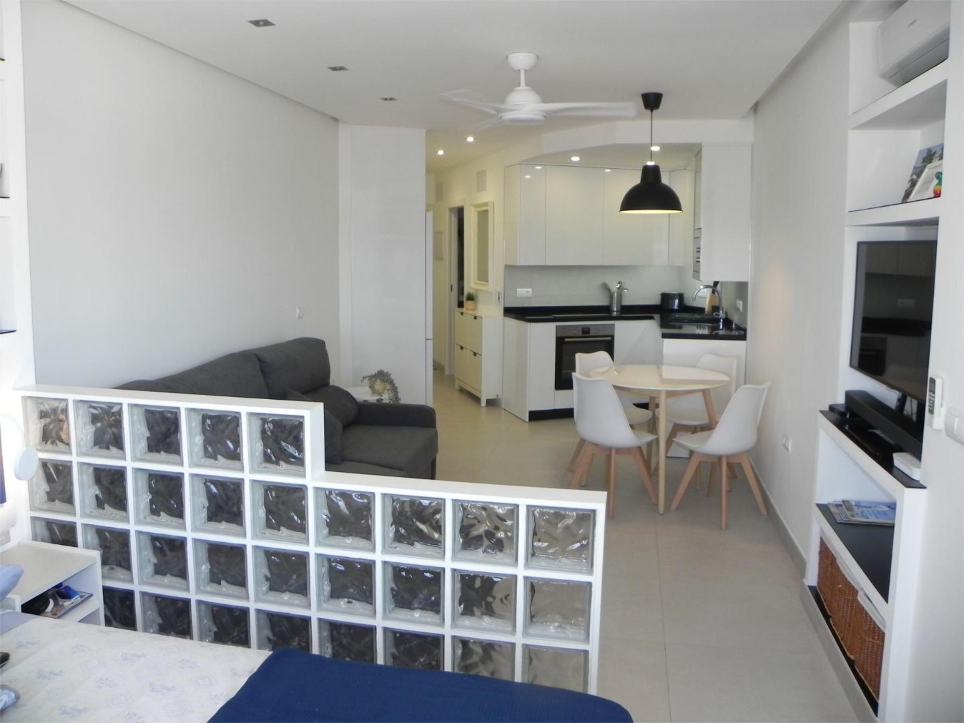 Kitchen of Study to rent in Torremolinos  with Air Conditioner, Heating and Swimming Pool