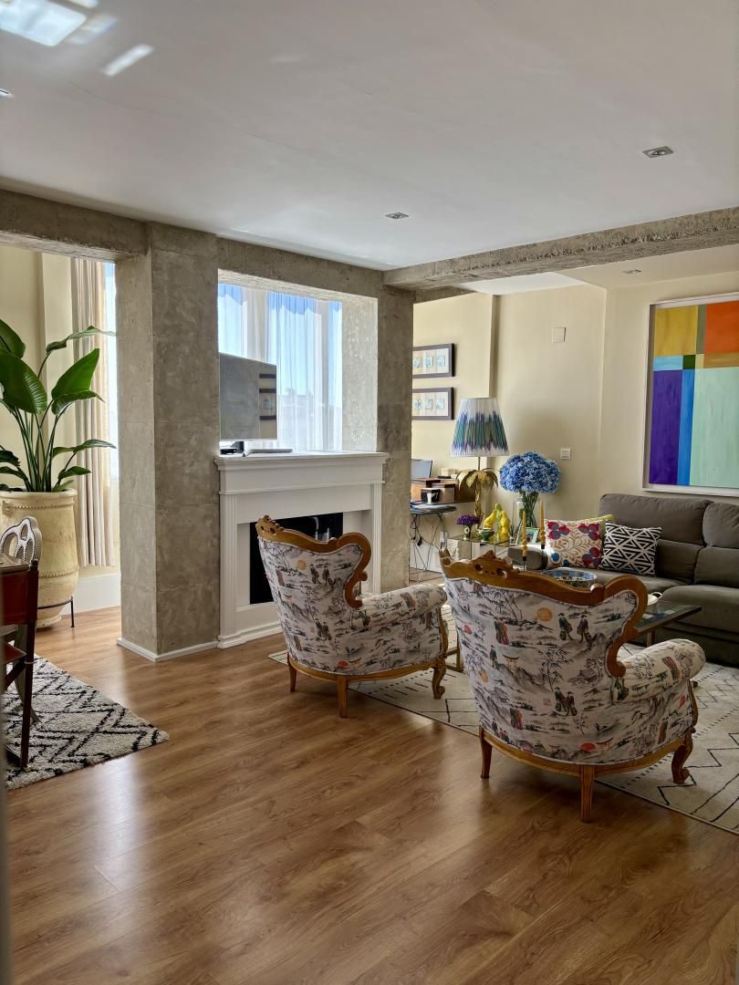 Living room of Flat for sale in  Granada Capital  with Air Conditioner