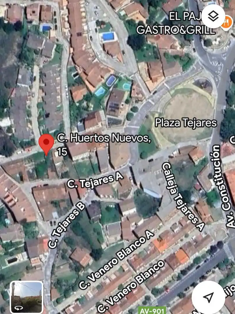 Vista exterior de Terreno en venta en Casavieja