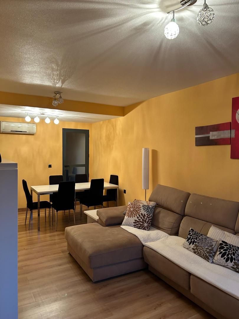 Living room of Flat for sale in  Murcia Capital  with Air Conditioner, Parquet flooring and Storage room