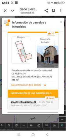 Casa-chalet en Venta en Gallegos de Argañán