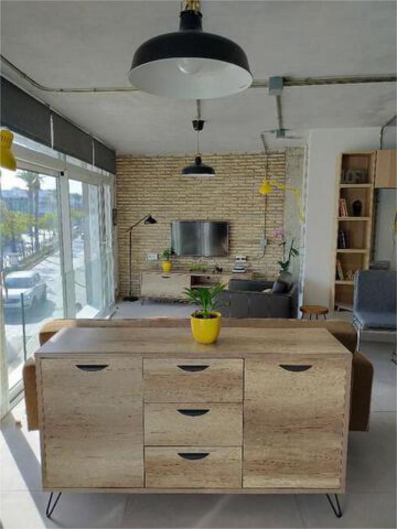 Sala d'estar de Apartament de lloguer en Chiclana de la Frontera amb Calefacció i Moblat