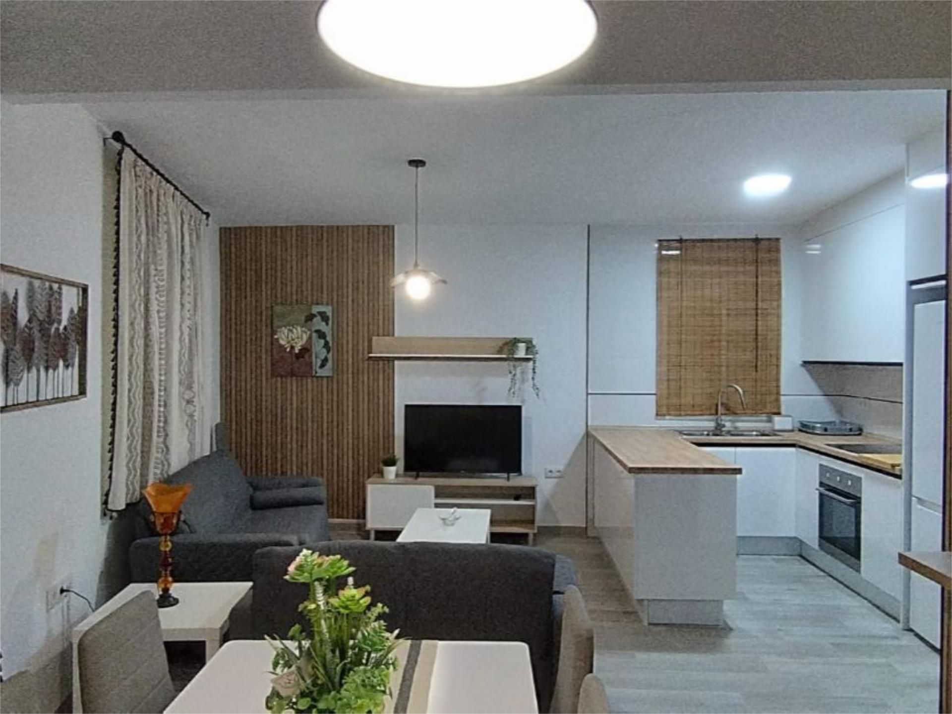 Living room of Flat to rent in Molvízar  with Air Conditioner, Terrace and Furnished