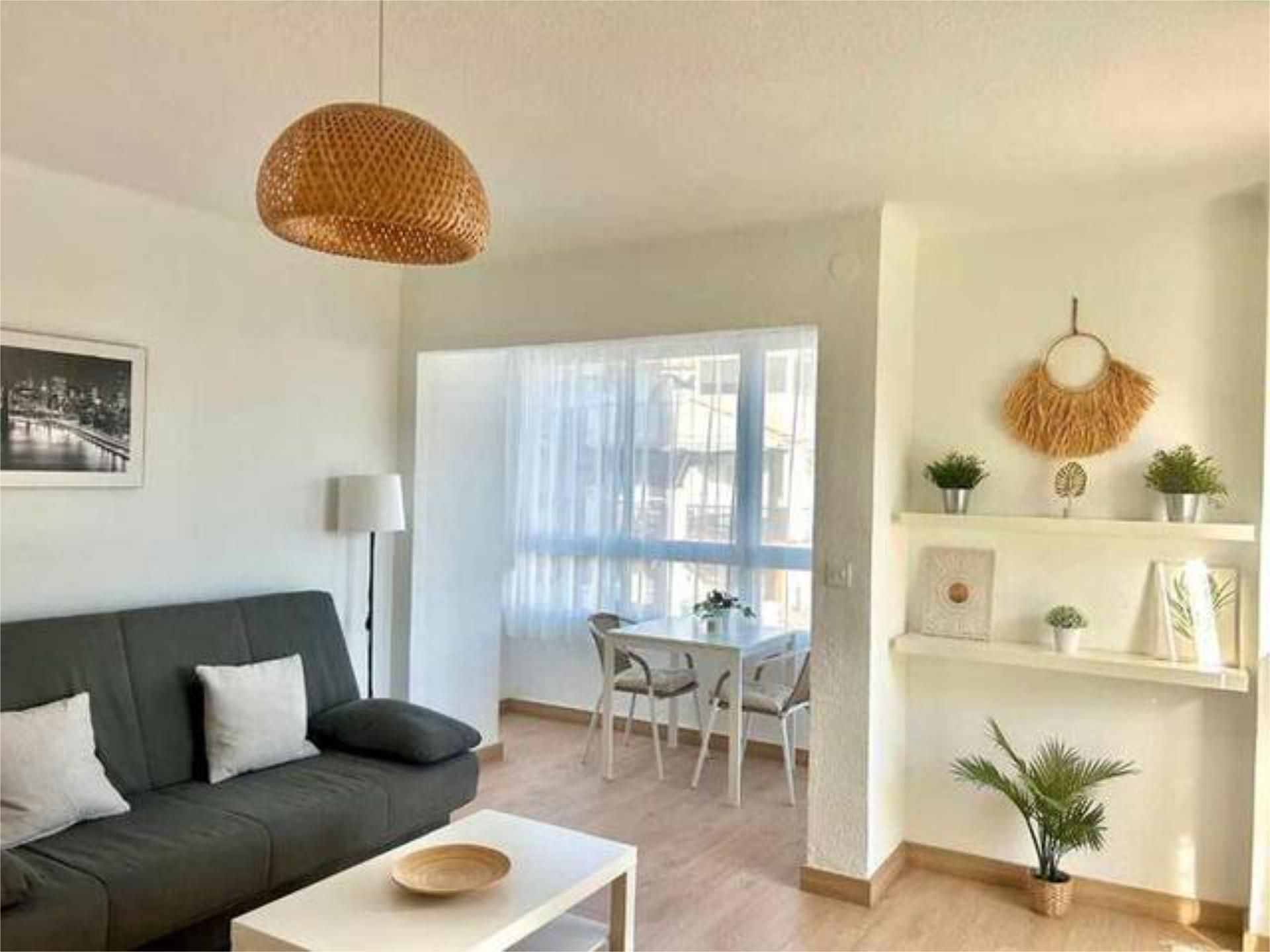Living room of Flat to rent in Torrox  with Heating, Private garden and Terrace