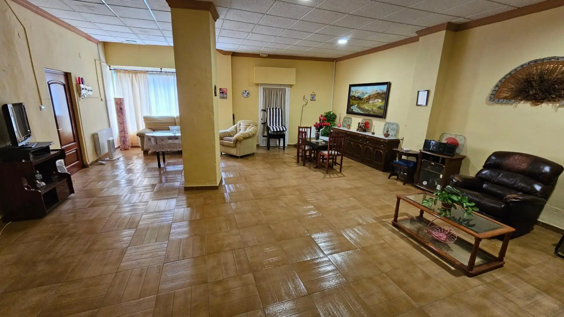 Einfamilien-Reihenhaus zum Verkauf in Calle Cruz, 12, Moraleda de Zafayona Wohnzimmer von Einfamilien-Reihenhaus zum Verkauf in Moraleda de Zafayona mit Klimaanlage, Terrasse und Balkon