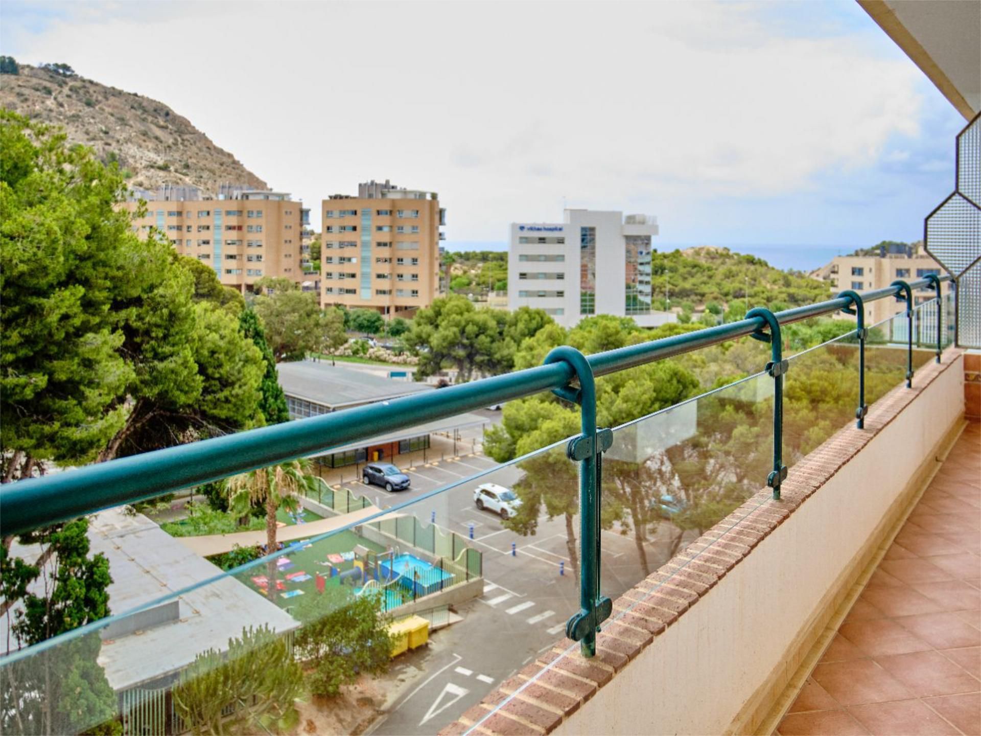 Exterior view of Flat for sale in Alicante / Alacant  with Air Conditioner, Terrace and Swimming Pool