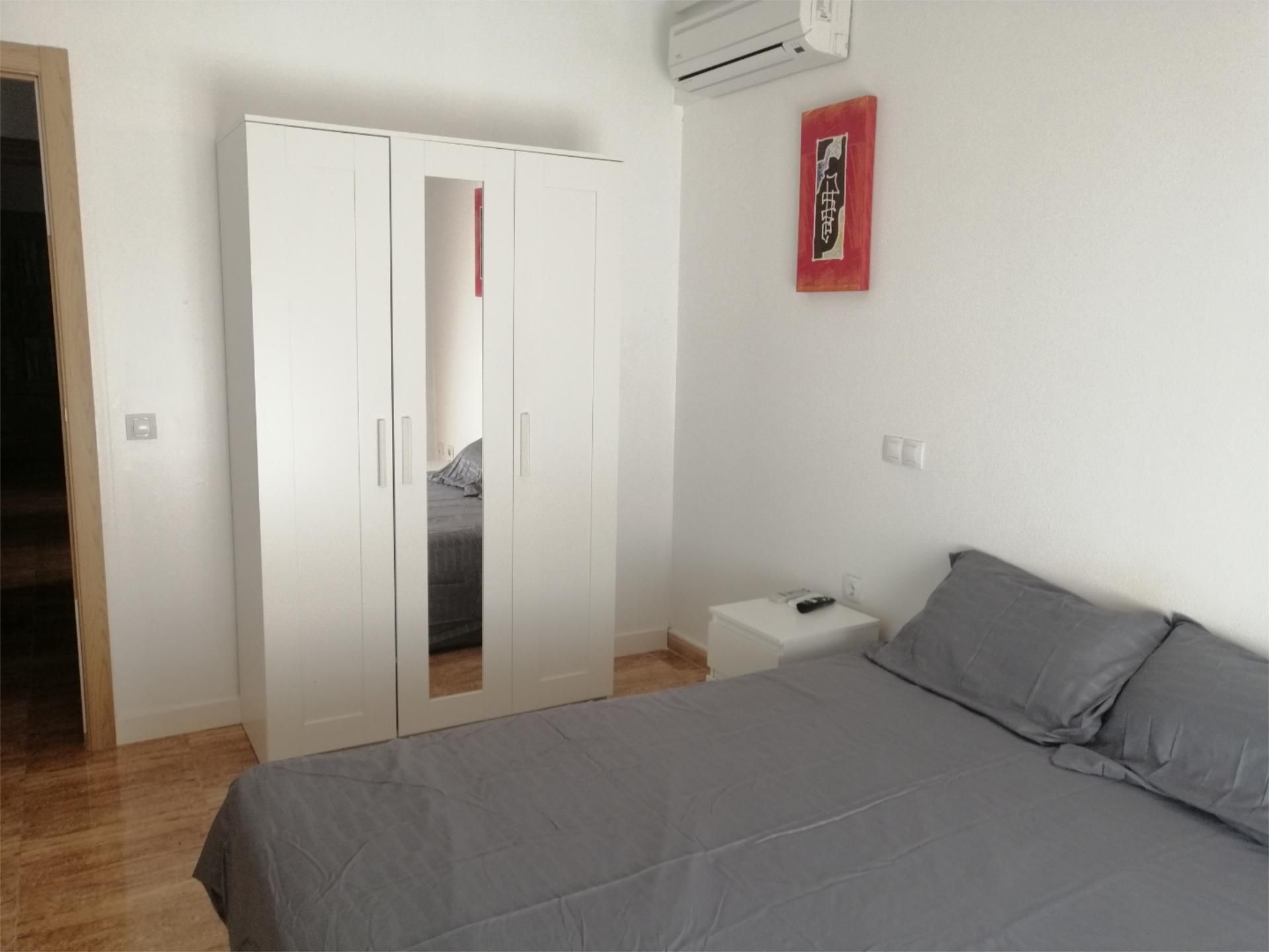 Bedroom of Flat to share in San Pedro del Pinatar  with Furnished, TV and Balcony