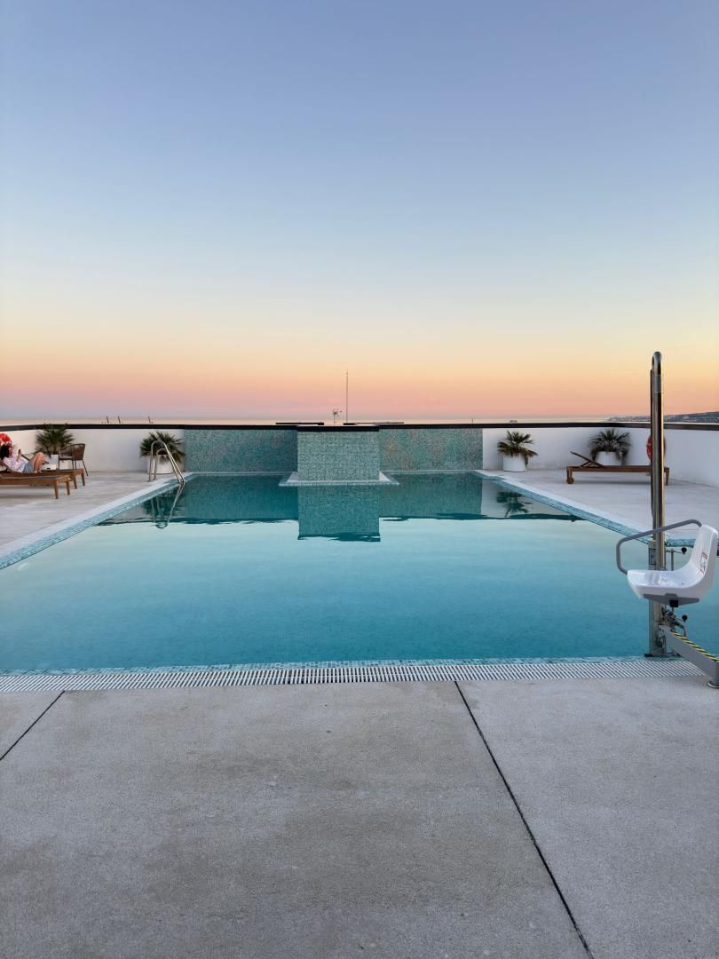 Swimming pool of Flat for sale in Málaga Capital  with Air Conditioner, Heating and Parquet flooring