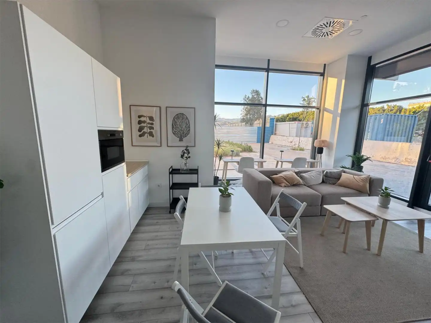 Sala de estar de Piso en venta en Málaga con Aire acondicionado, Calefacción y Parquet