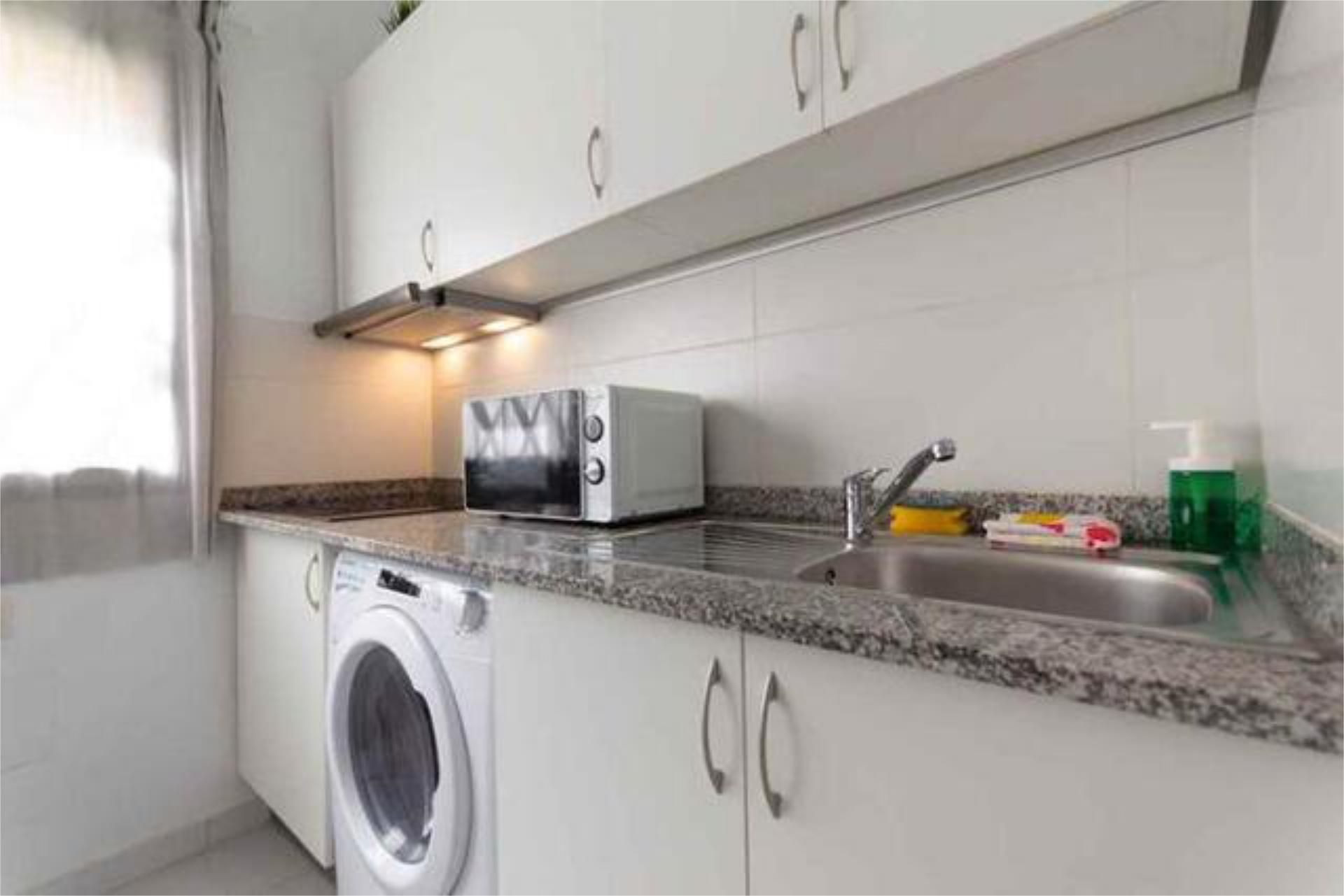 Cocina de Piso de alquiler en Santa Lucía de Tirajana con Calefacción, Trastero y Amueblado