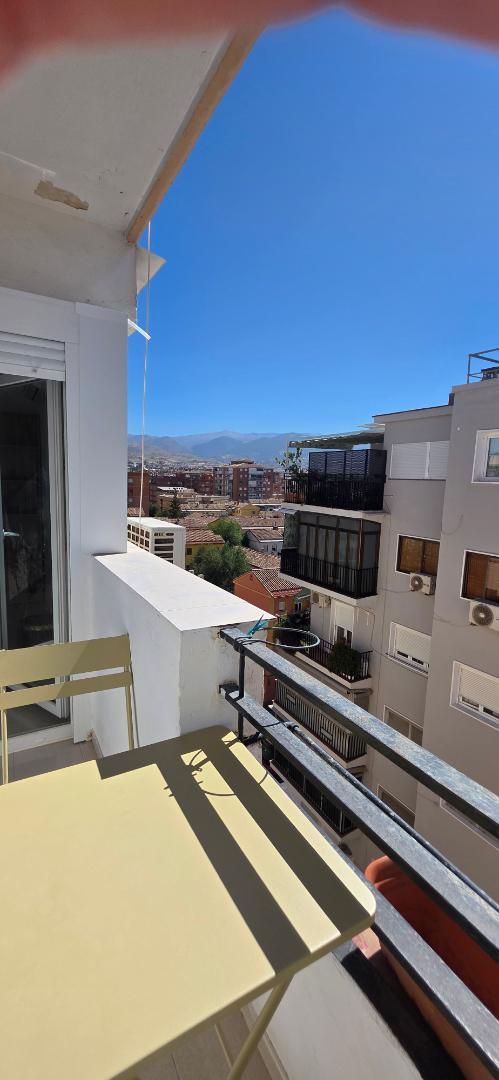 Balcony of Flat to rent in  Granada Capital  with Air Conditioner, Terrace and Furnished