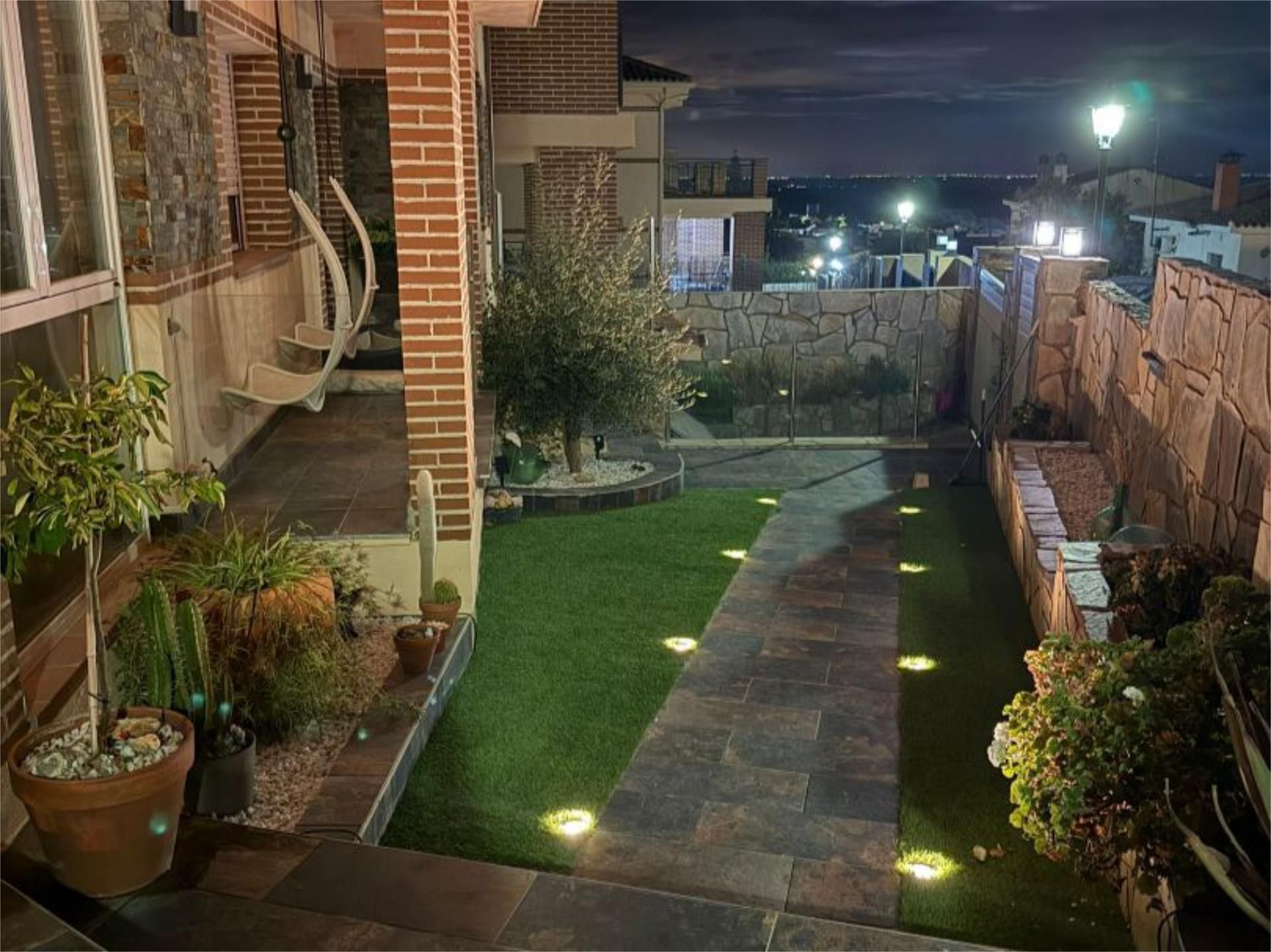 Terrace of Flat for sale in Navas del Rey  with Air Conditioner, Heating and Private garden