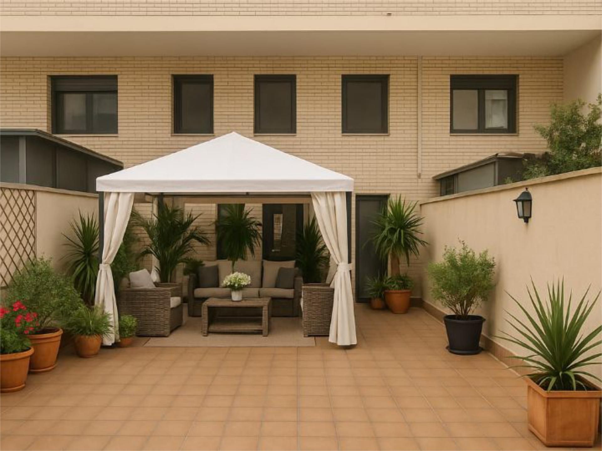 Terrace of Flat for sale in Badalona  with Air Conditioner and Terrace