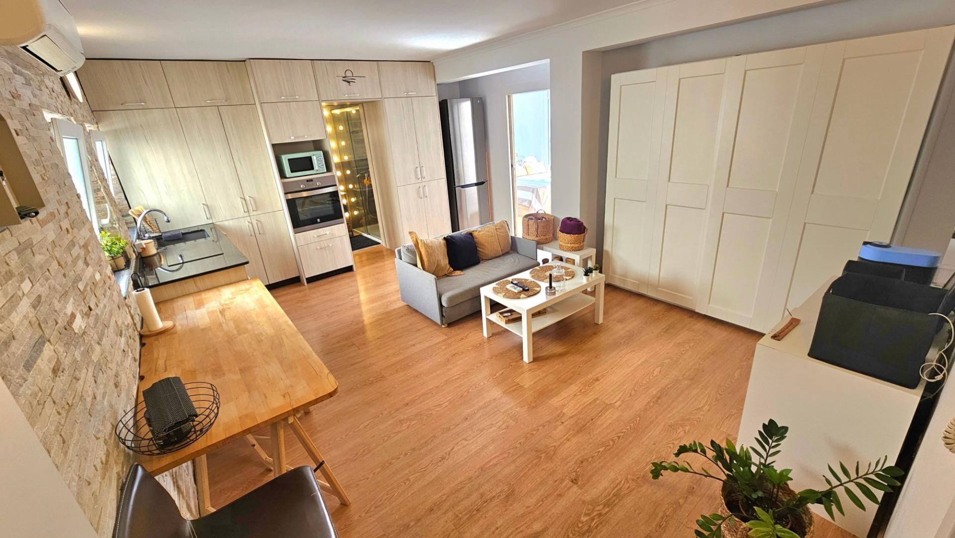 Sala d'estar de Pis en venda en Villajoyosa / La Vila Joiosa amb Aire condicionat
