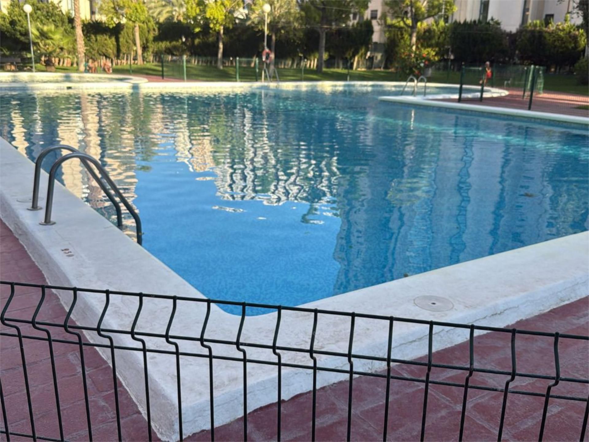 Piscina de Apartament de lloguer en Benidorm amb Aire condicionat, Calefacció i Terrassa