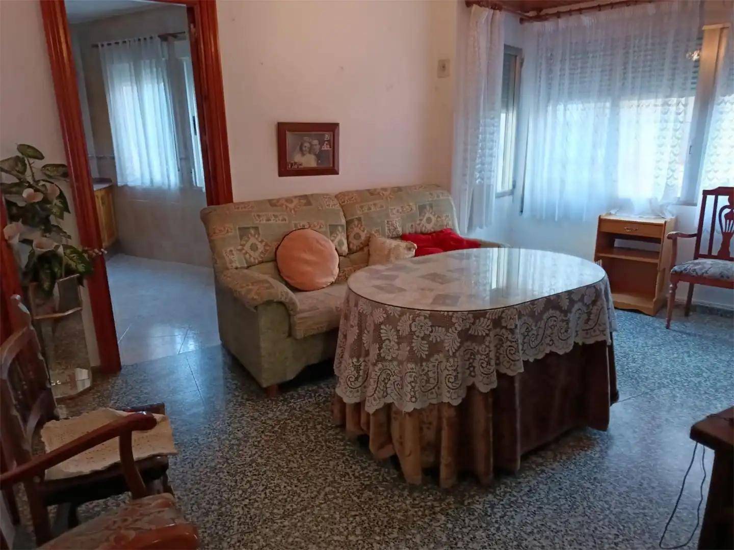 Sala d'estar de Pis en venda en Villanueva del Arzobispo amb Aire condicionat, Calefacció i Terrassa