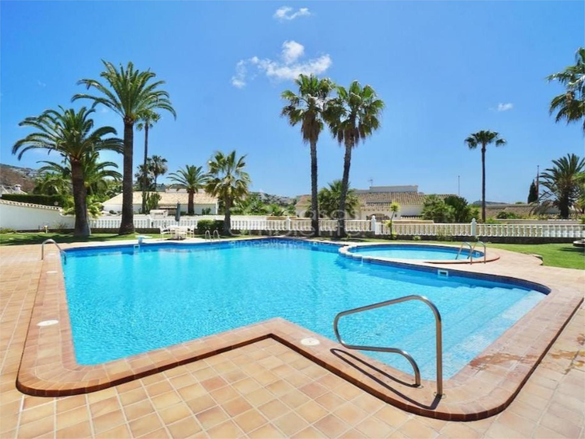 Swimming pool of Flat for sale in Moraira  with Air Conditioner, Terrace and Balcony