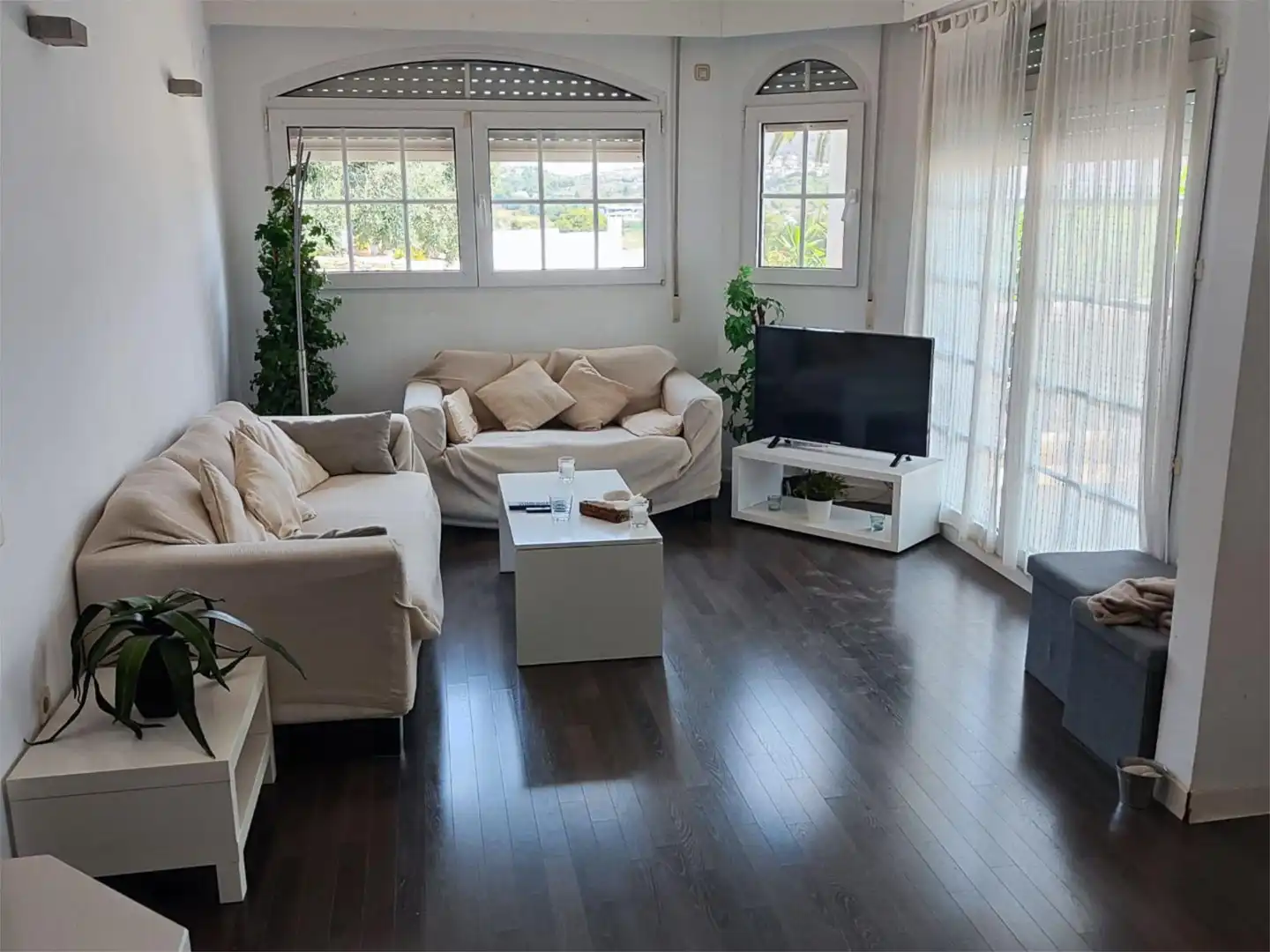 Wohnzimmer von Wohnung zum Verkauf in Moraira mit Klimaanlage, Terrasse und Balkon