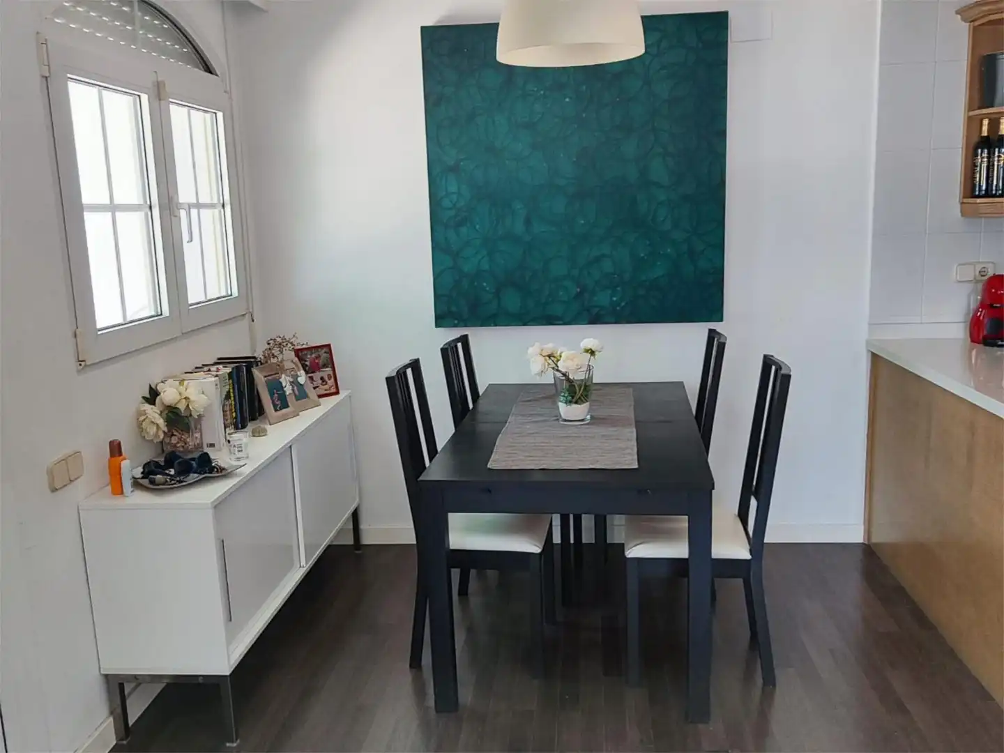 Esszimmer von Wohnung zum Verkauf in Moraira mit Klimaanlage, Terrasse und Balkon