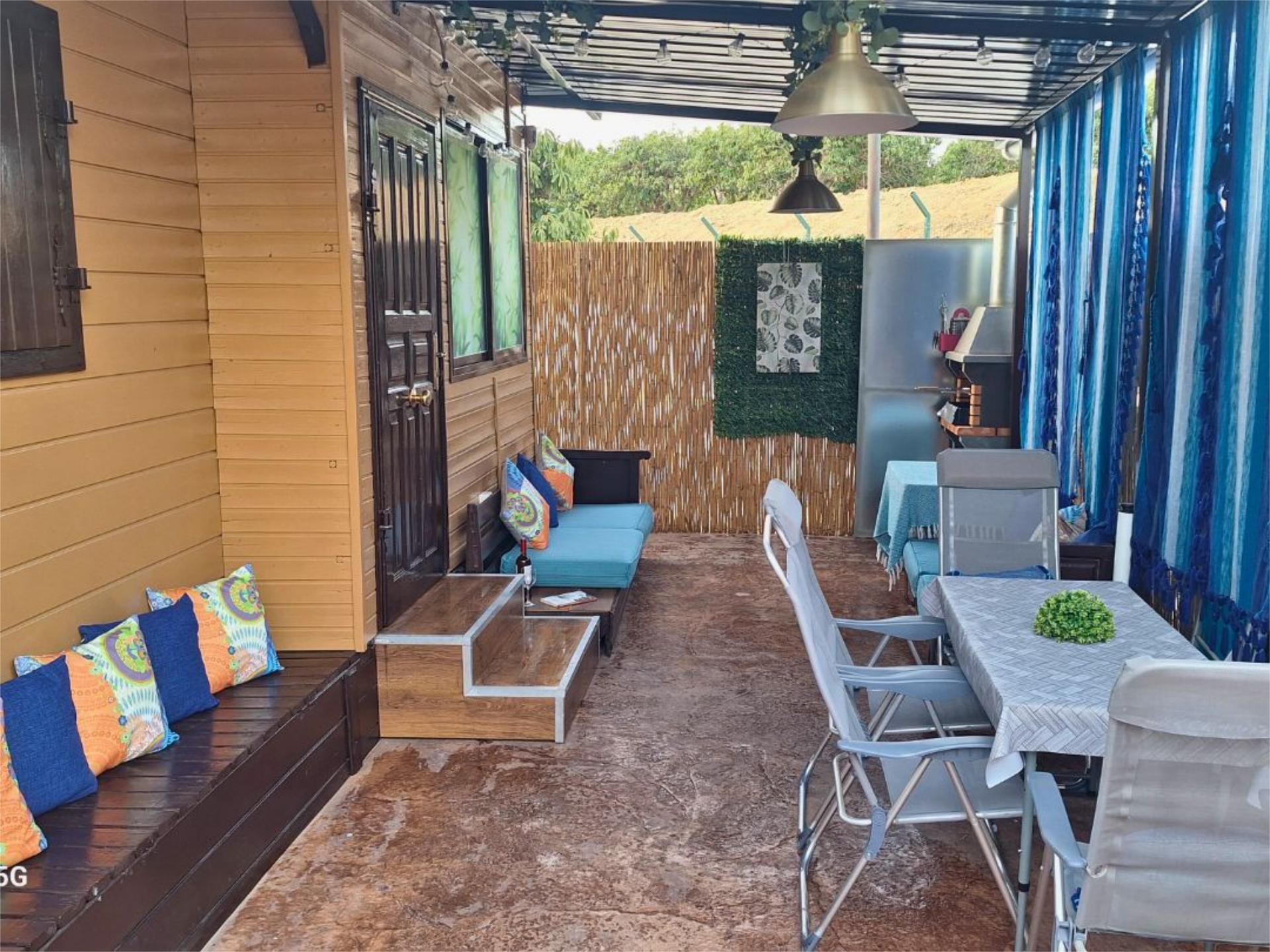 Terrace of Country house to rent in Vélez-Málaga  with Air Conditioner and Swimming Pool