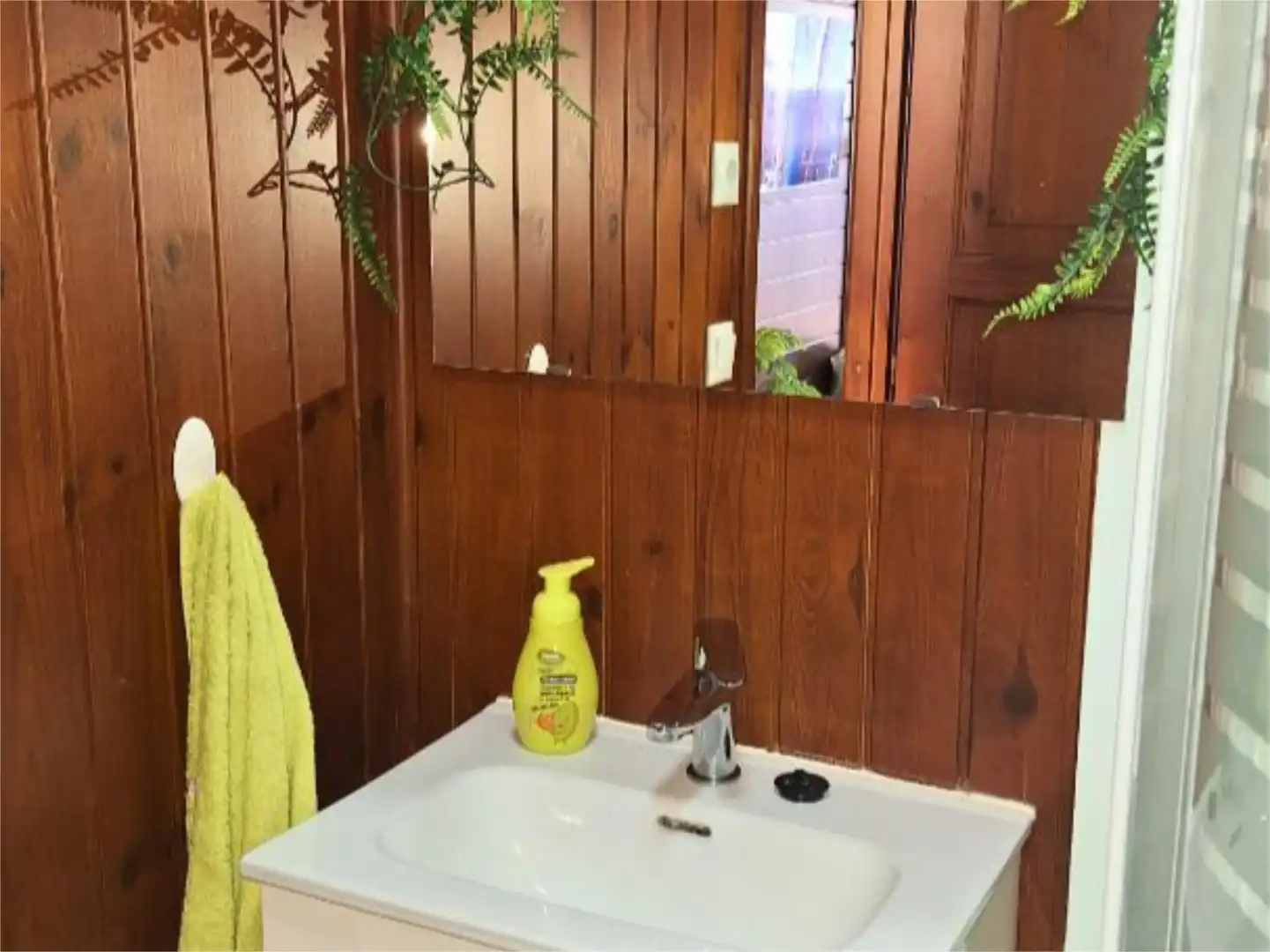 Baño de Finca rústica de alquiler en Vélez-Málaga con Aire acondicionado, Calefacción y Jardín privado
