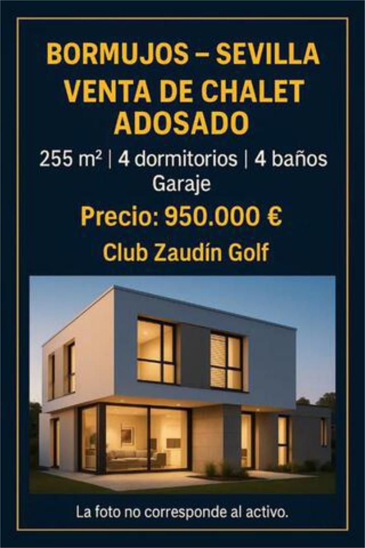 Casa adosada en venda a Avenida Juan Diego Jardí de Casa adosada en venda en Bormujos
