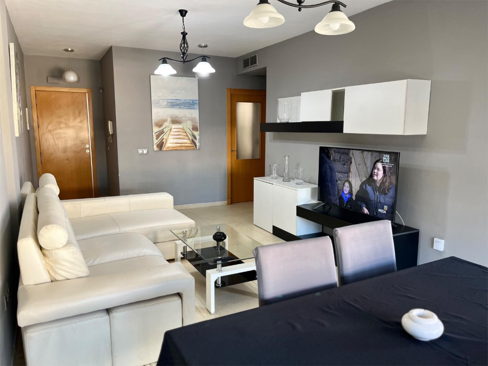 Living room of Flat for sale in Roquetas de Mar  with Air Conditioner and Terrace