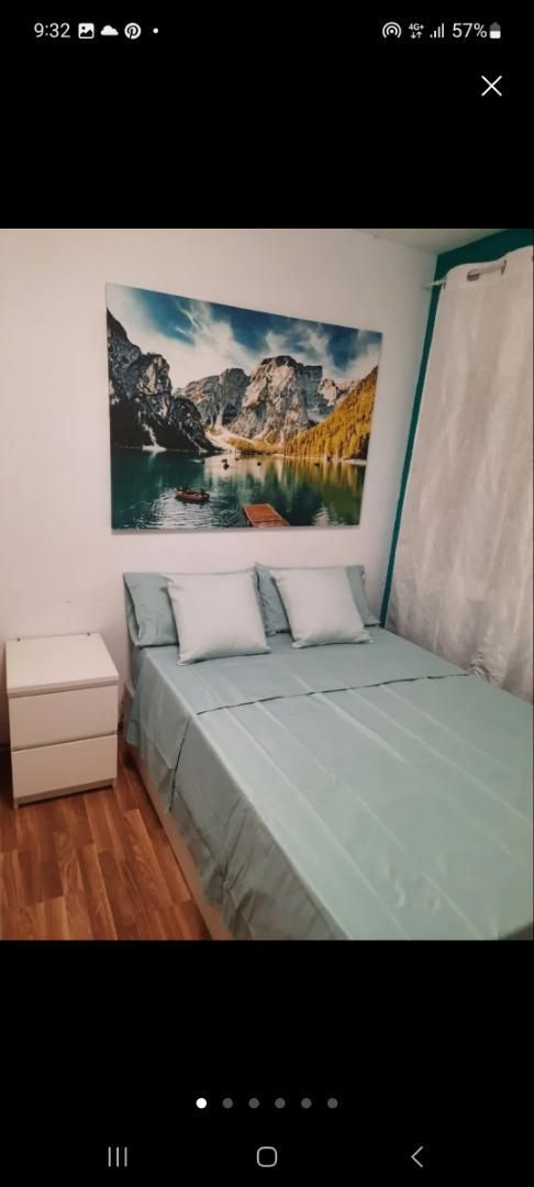Habitación de Piso para compartir en Badalona con Parquet, Amueblado y Horno