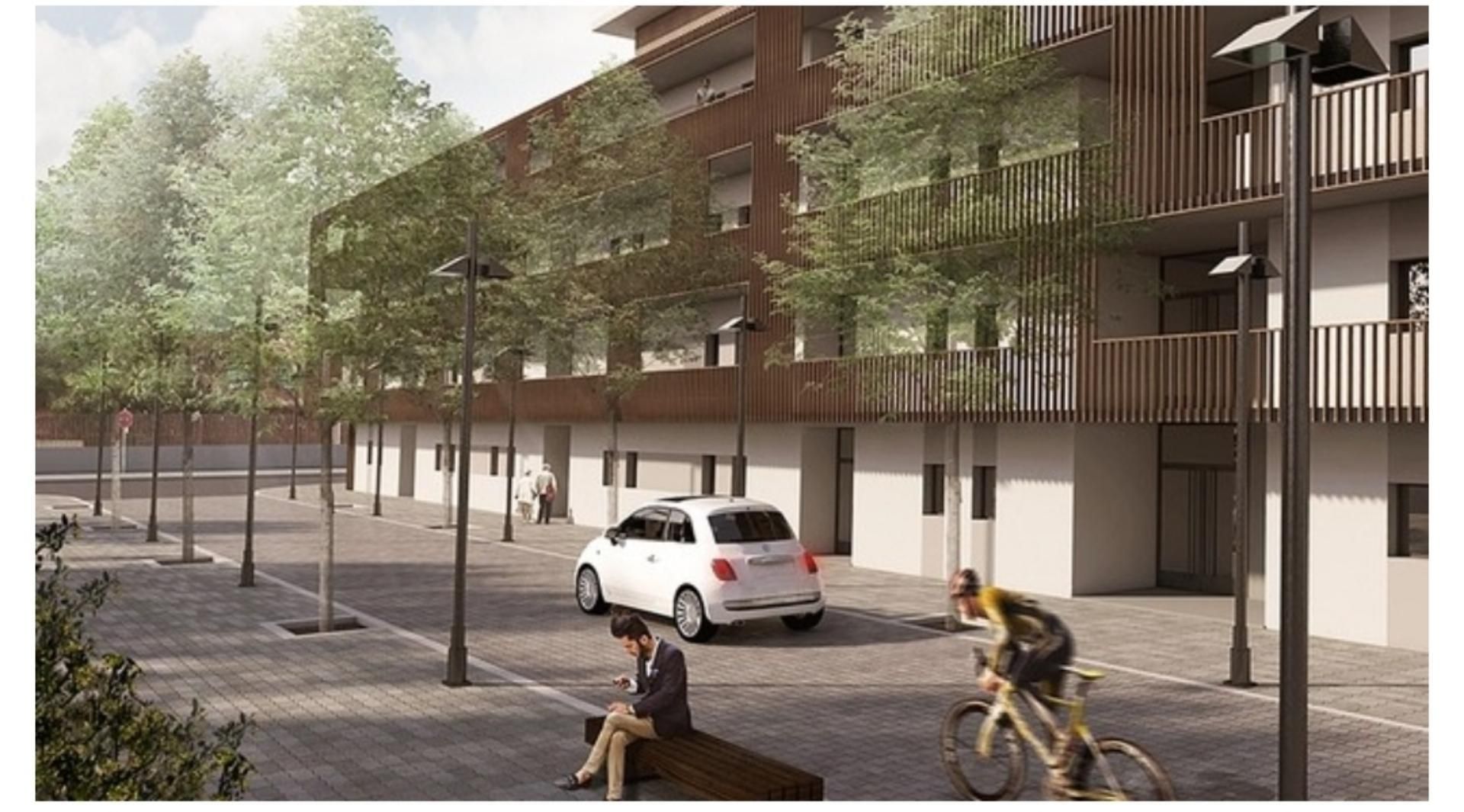Vista exterior de Planta baixa en venda en  Albacete Capital amb Jardí privat, Terrassa i Traster