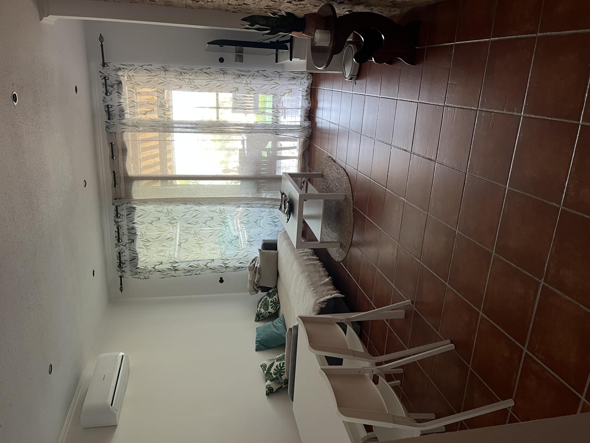 Living room of Flat to rent in El Ejido  with Air Conditioner, Private garden and Swimming Pool