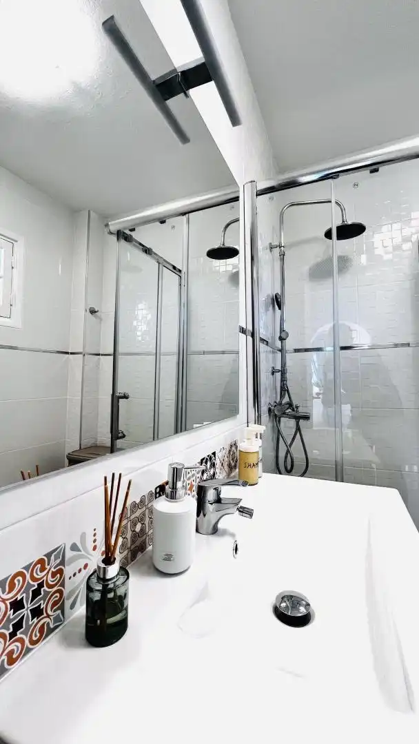 Flat for rent in Avenida de Francia, Mijas Golf Bathroom of Flat for rent in Mijas with Air Conditioner, Heating and Terrace