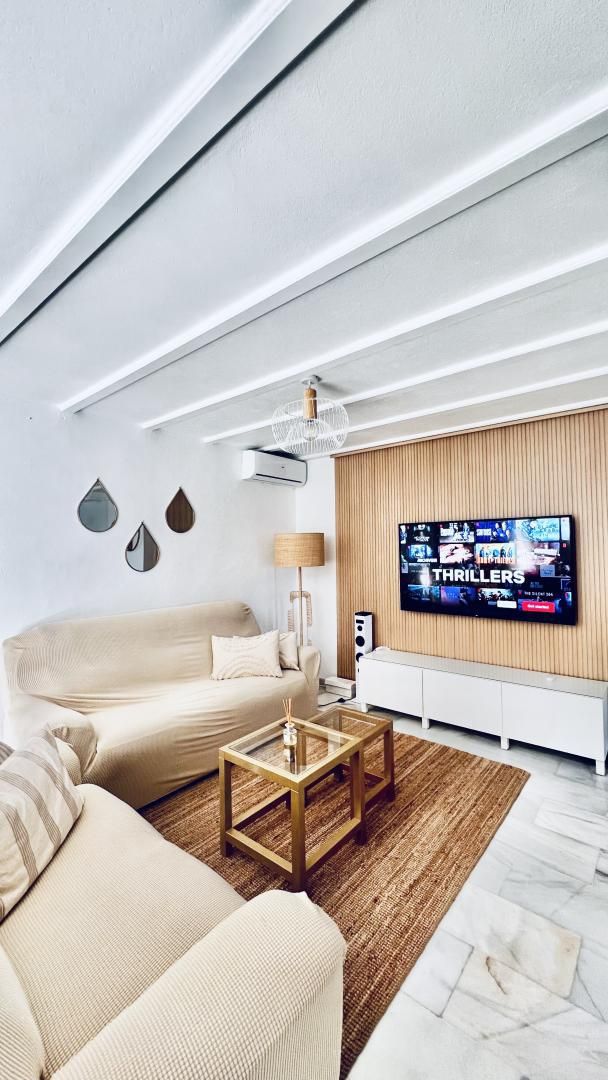 Living room of Flat for rent in Mijas  with Air Conditioner, Heating and Terrace