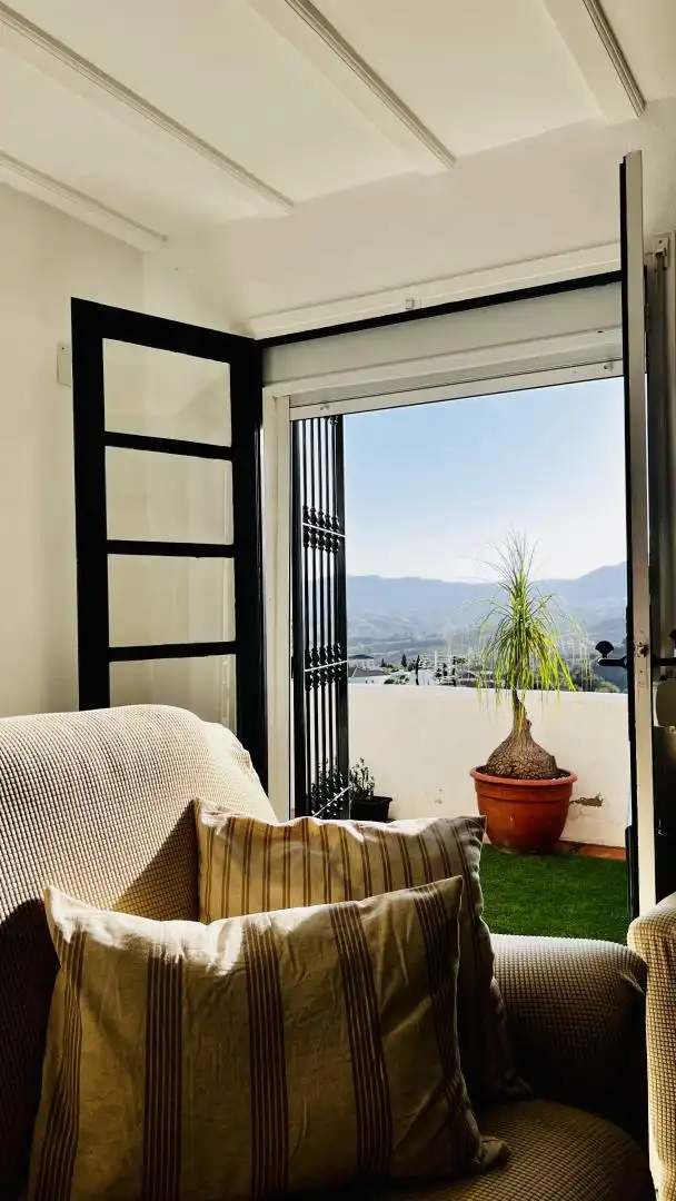 Flat for rent in Avenida de Francia, Mijas Golf Balcony of Flat for rent in Mijas with Air Conditioner, Heating and Terrace