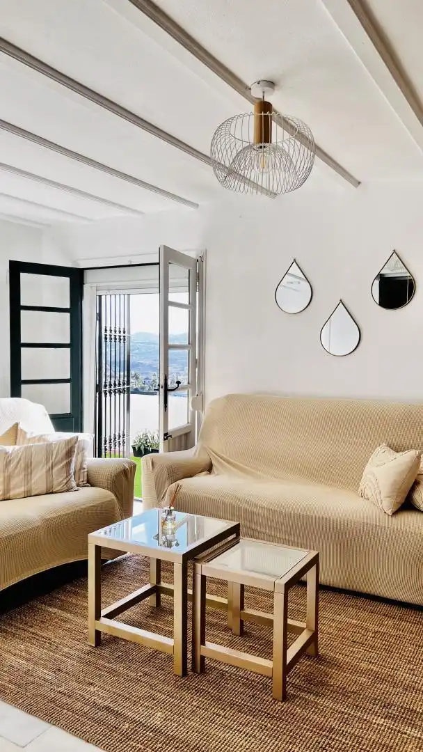 Flat for rent in Avenida de Francia, Mijas Golf Living room of Flat for rent in Mijas with Air Conditioner, Heating and Terrace