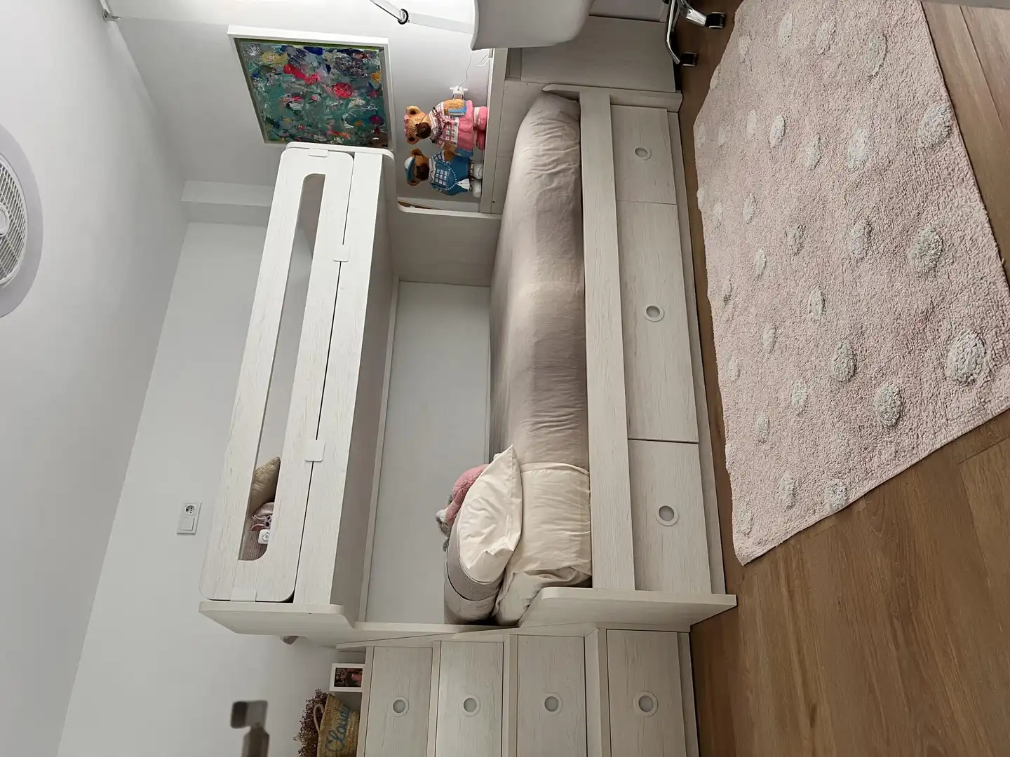 Bedroom of Flat for rent in Benicasim / Benicàssim  with Air Conditioner, Terrace and Balcony