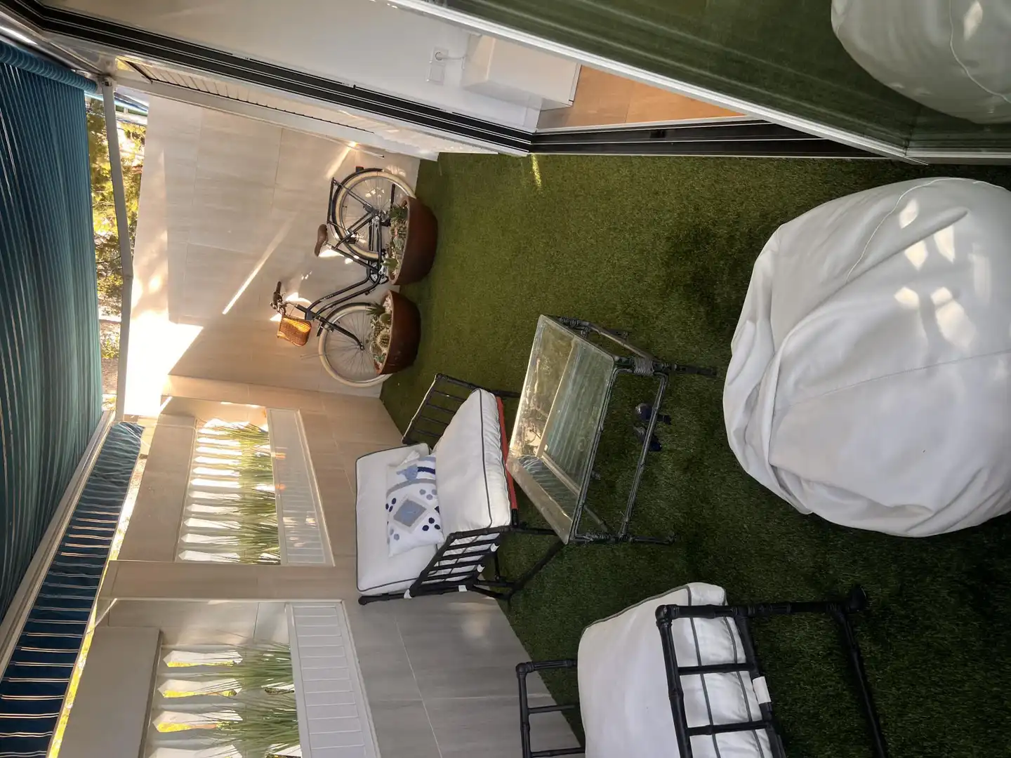 Balcony of Flat for rent in Benicasim / Benicàssim  with Air Conditioner, Terrace and Balcony