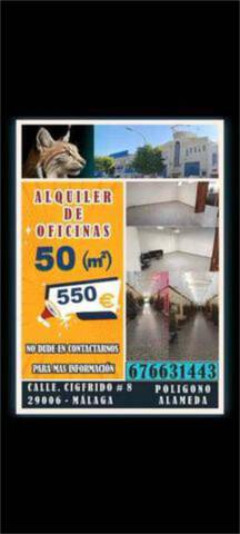 Oficina en Alquiler en Distrito Zeta - Recinto Ferial Cortijo de Torres