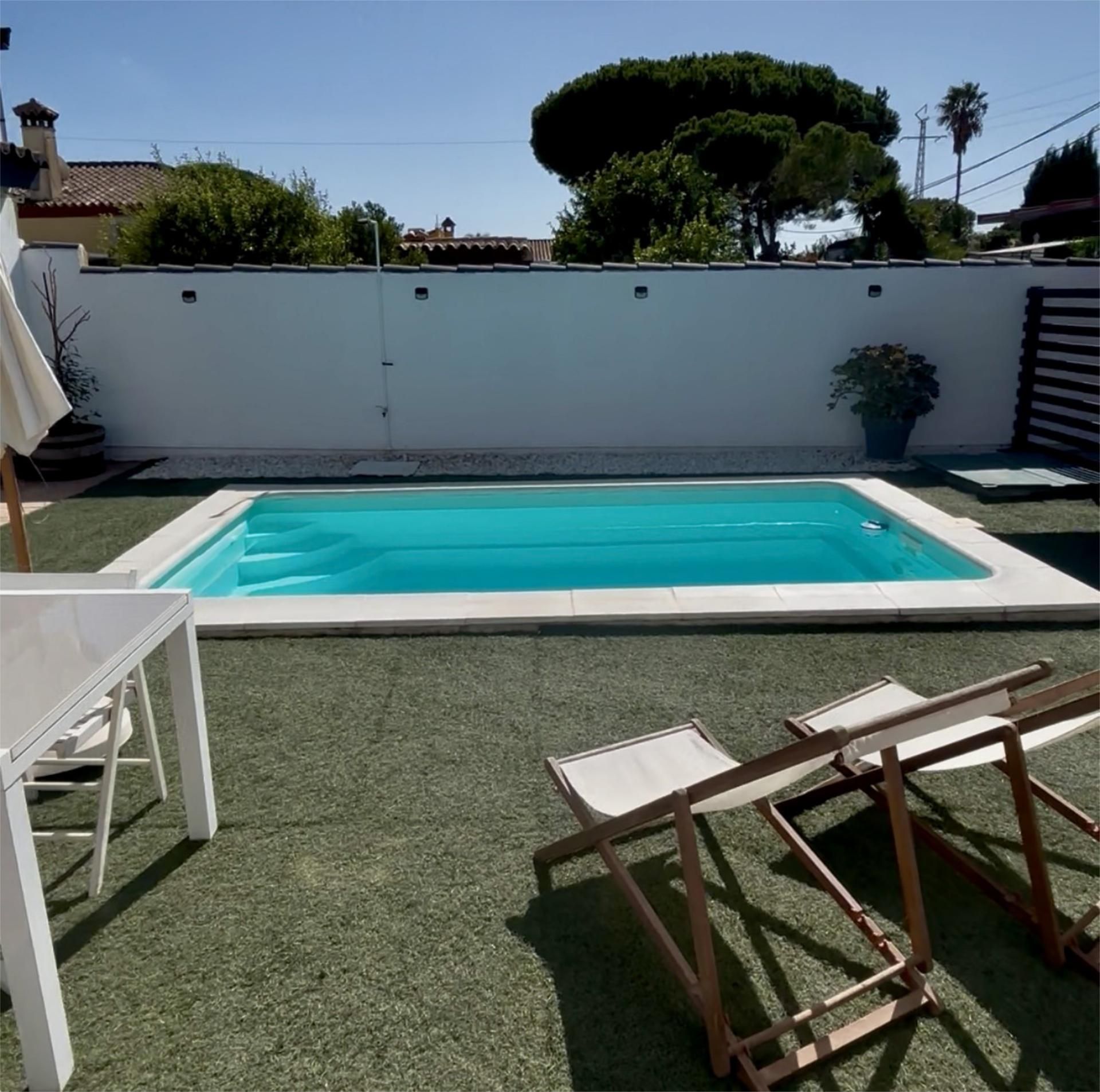 Swimming pool of House or chalet to rent in Chiclana de la Frontera  with Heating, Private garden and Terrace