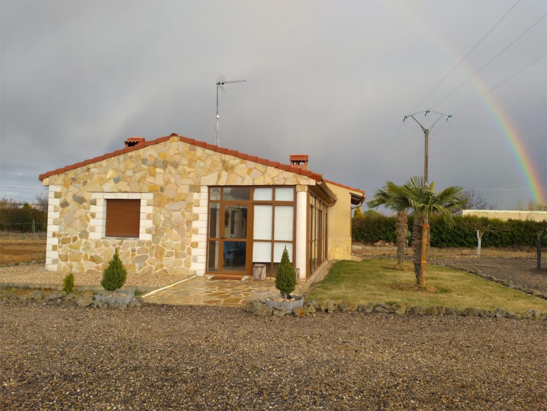 Exterior view of Country house for sale in Aranda de Duero  with Heating, Private garden and Terrace