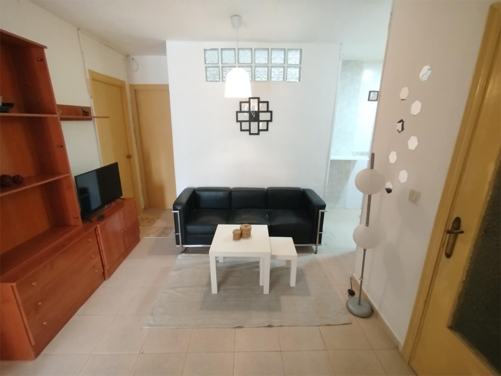 Sala d'estar de Pis per a compartir en Badajoz Capital amb Terrassa, Moblat i Rentadora